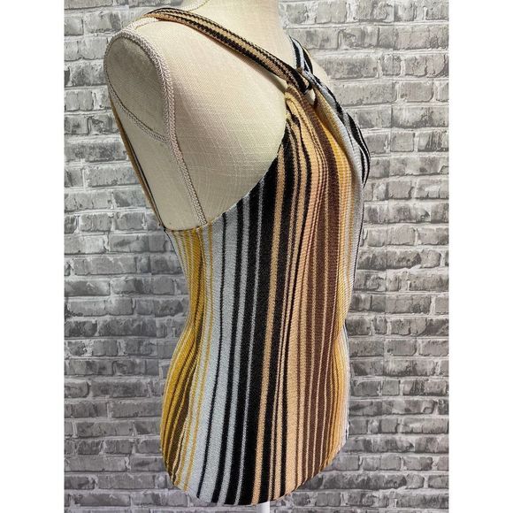 Zara Knit Cross front halter top, M - Picture 3 of 10